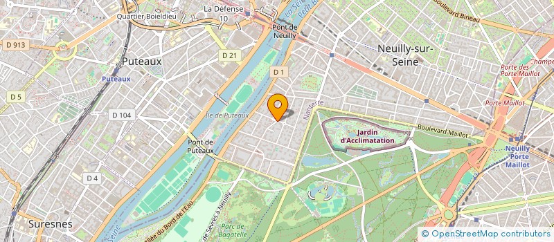 localisation de l'entreprise MADAME MARTINE CHAMPLON à NEUILLY-SUR-SEINE
