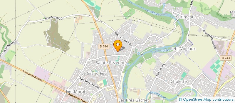 localisation de l'entreprise MADAME MARTINE CHANU à NIORT
