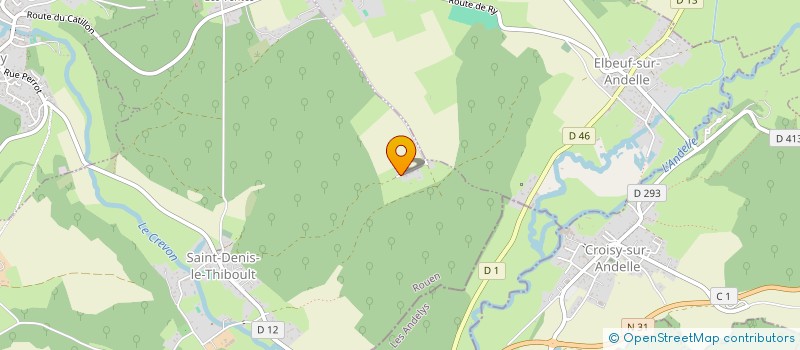 localisation de l'entreprise MADAME MARTINE CHAPELLE  SAINT-DENIS-LE-THIBOULT