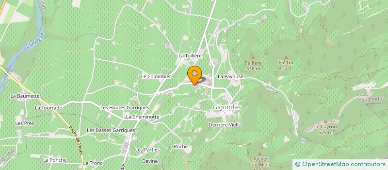 localisation de l'entreprise MADAME MARTINE CHAROLS  GIGONDAS