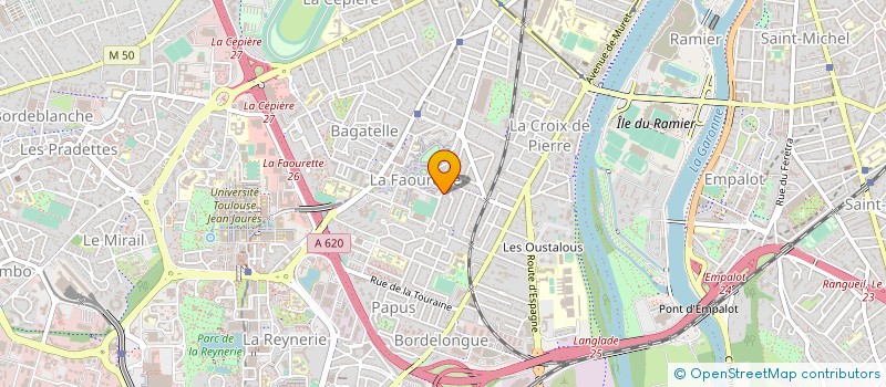 localisation de l'entreprise MADAME MARTINE CHARREL à TOULOUSE