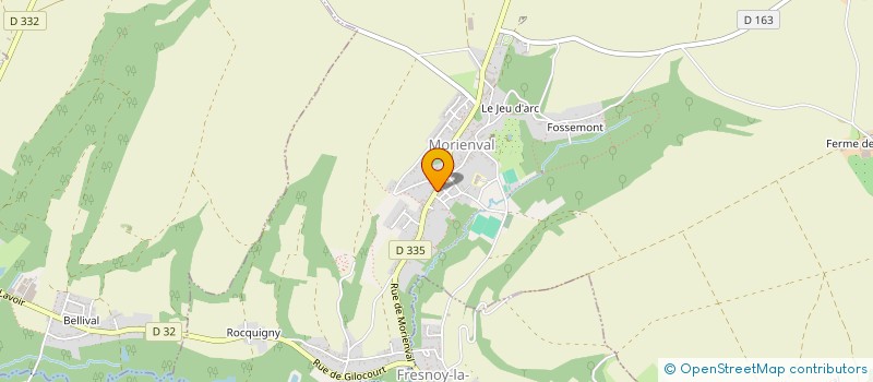 localisation de l'entreprise MADAME MARTINE CHATILIEZ  MORIENVAL