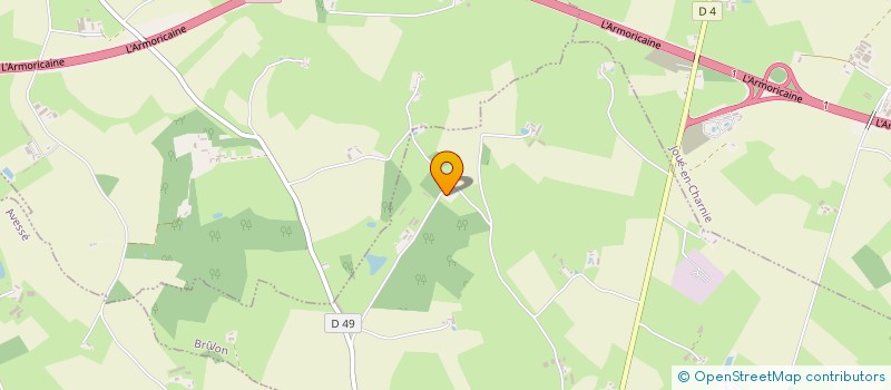 localisation de l'entreprise MADAME MARTINE CHAUDET  CHEVILLE