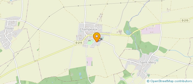 localisation de l'entreprise MADAME MARTINE CHEVIN à CHAMPEAUX