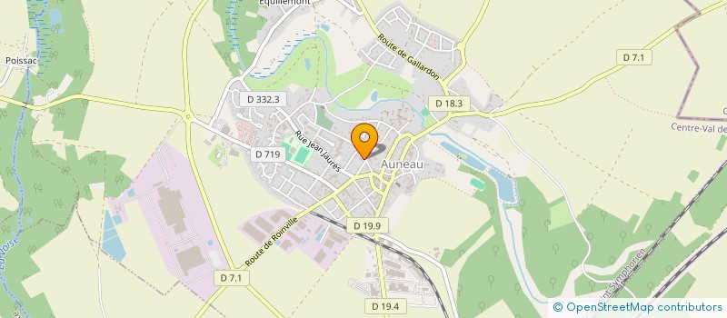 localisation de l'entreprise MADAME MARTINE CHEVOLLEAU à AUNEAU-BLEURY-SAINT-SYMPHORIEN