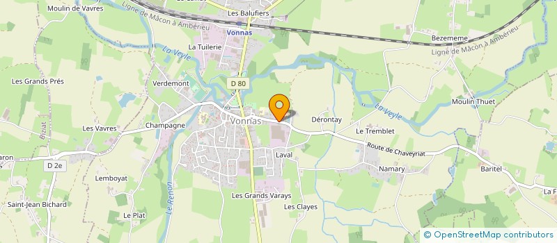 localisation de l'entreprise MADAME MARTINE CHEVROLAT à SAINT-USUGE