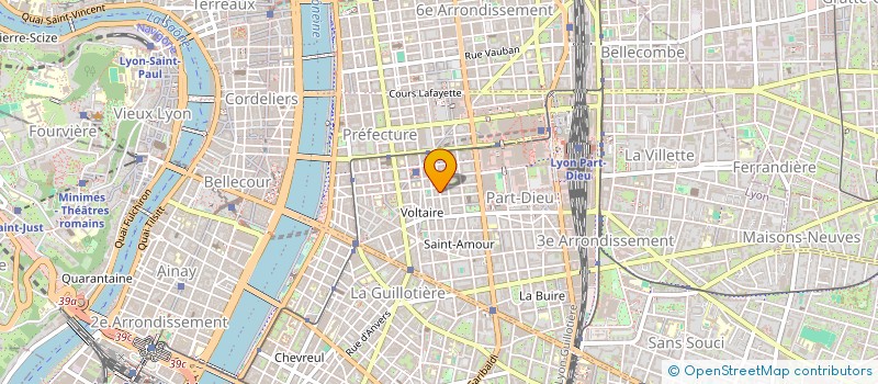 localisation de l'entreprise MADAME MARTINE CHIROUZE  LYON