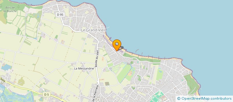 localisation de l'entreprise MADAME MARTINE CHOMIENNE à NOIRMOUTIER-EN-L'ILE