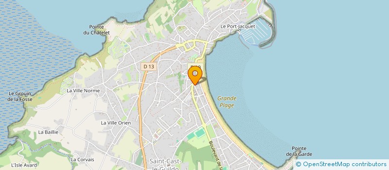 localisation de l'entreprise MADAME MARTINE CIARAVINO à SAINT-CAST-LE-GUILDO