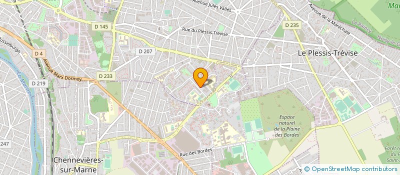 localisation de l'entreprise MADAME MARTINE CIEUTAT à CHAMPIGNY-SUR-MARNE
