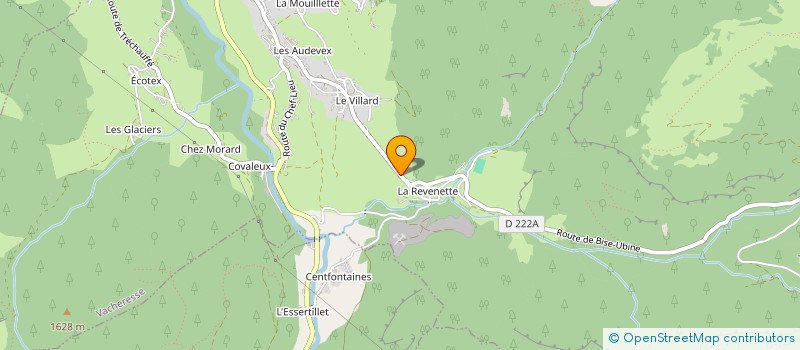 localisation de l'entreprise MADAME MARTINE CIRET à VACHERESSE