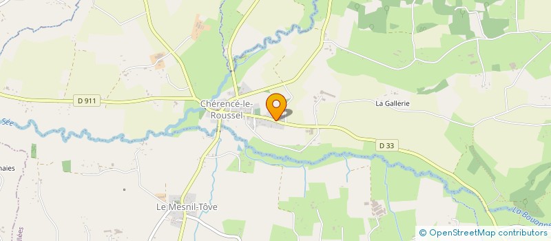 localisation de l'entreprise MADAME MARTINE CLOUARD  JUVIGNY LES VALLEES