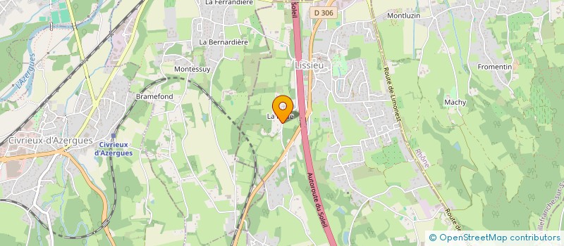 localisation de l'entreprise MADAME MARTINE COCHU  LISSIEU