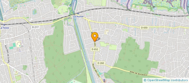 localisation de l'entreprise MADAME MARTINE COIQUAUD à GUJAN-MESTRAS