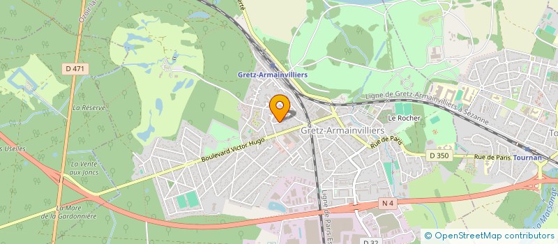 localisation de l'entreprise MADAME MARTINE COLLET à GRETZ-ARMAINVILLIERS