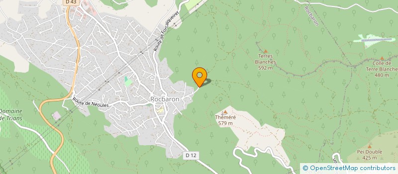 localisation de l'entreprise MADAME MARTINE COLLIGNON  ROCBARON