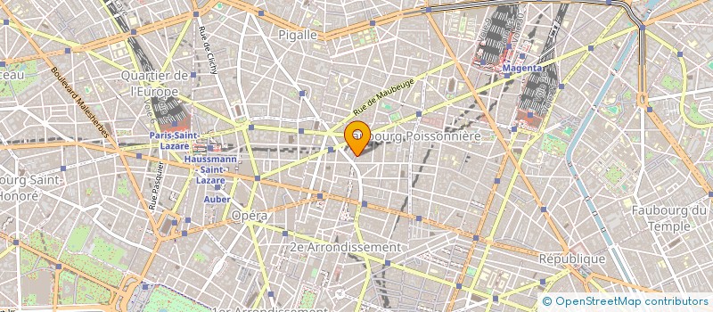 localisation de l'entreprise MADAME MARTINE COMBES  PARIS