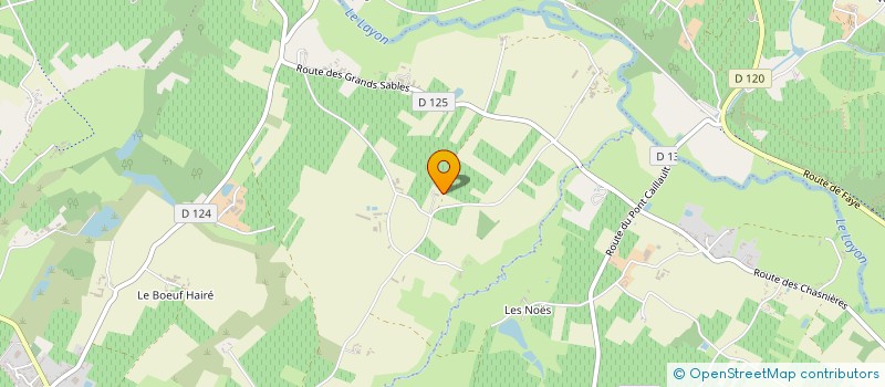 localisation de l'entreprise MADAME MARTINE CONRAIRIE  BELLEVIGNE-EN-LAYON