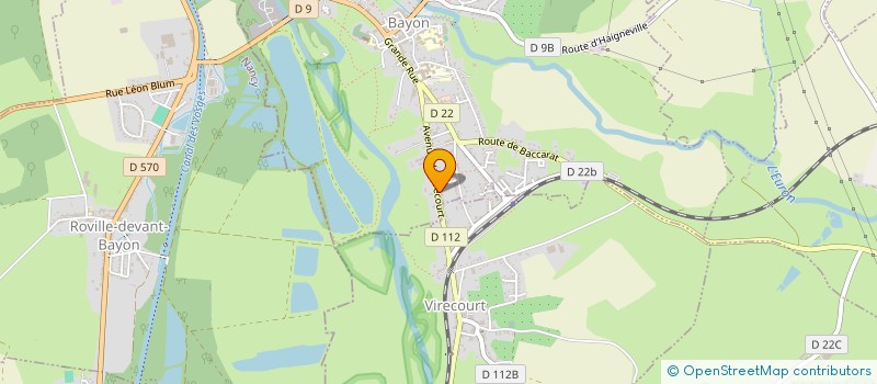 localisation de l'entreprise MADAME MARTINE CONSOLI  BAYON