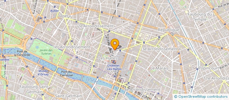 localisation de l'entreprise MADAME MARTINE CONSTANS à PARIS