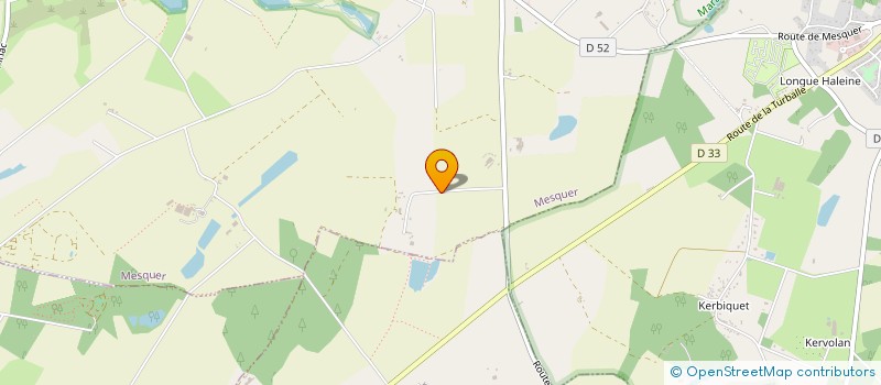 localisation de l'entreprise MADAME MARTINE CORBE  MESQUER