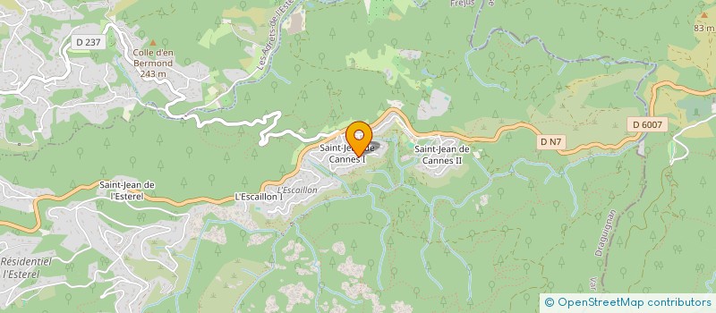 localisation de l'entreprise MADAME MARTINE CORDON  FREJUS