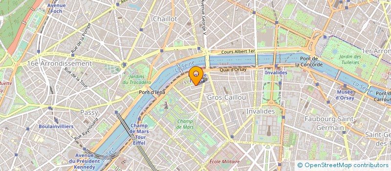 localisation de l'entreprise MADAME MARTINE COURAULT  PARIS