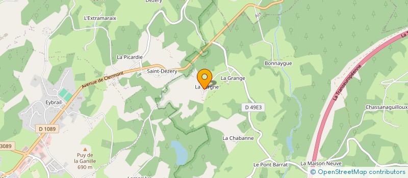 localisation de l'entreprise MADAME MARTINE COUTURIER  SAINT-ANGEL