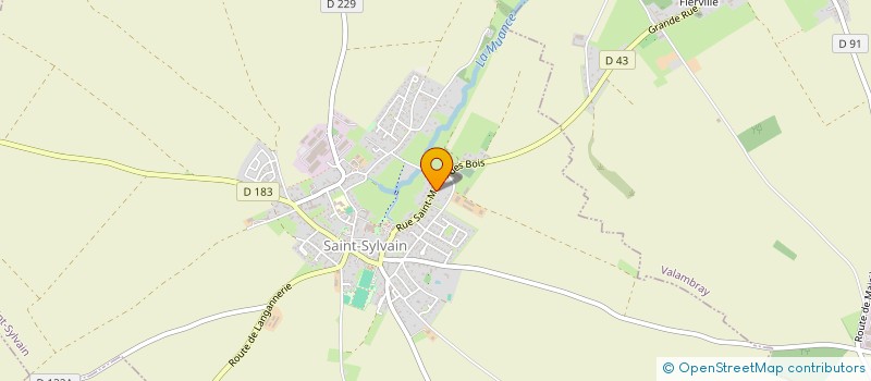 localisation de l'entreprise MADAME MARTINE CRESCENT  SAINT-SYLVAIN