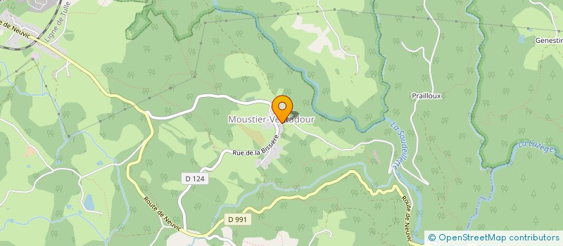 localisation de l'entreprise MADAME MARTINE CUEILLE à MONTAIGNAC-SUR-DOUSTRE
