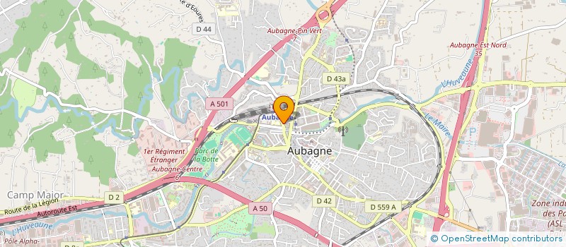 localisation de l'entreprise MADAME MARTINE D OLIVO à AUBAGNE