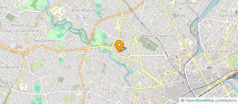 localisation de l'entreprise MADAME MARTINE DAMIAN  NANTES