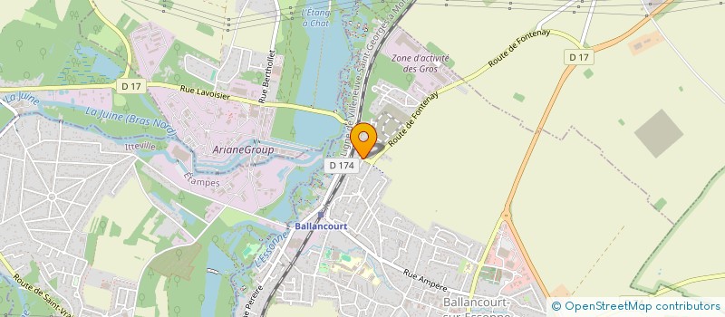 localisation de l'entreprise MADAME MARTINE DANLOS à BALLANCOURT-SUR-ESSONNE