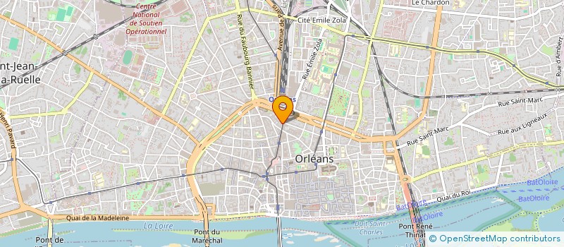localisation de l'entreprise MADAME MARTINE DARCHY à ORLEANS