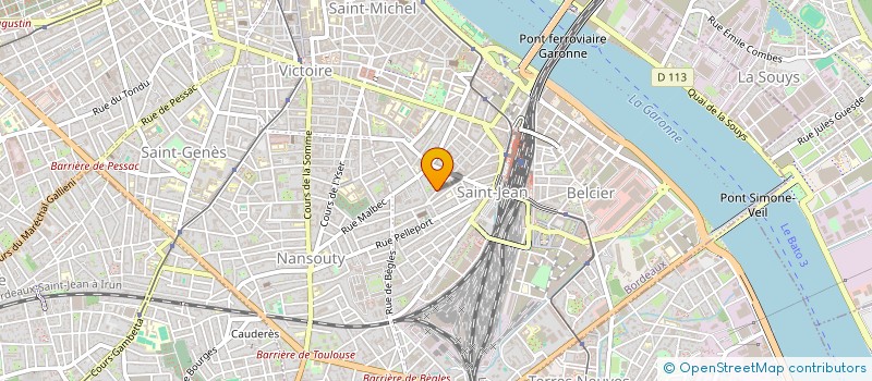 localisation de l'entreprise MADAME MARTINE DARNIS  BORDEAUX