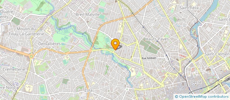 localisation de l'entreprise MADAME MARTINE DAVESNE à NANTES