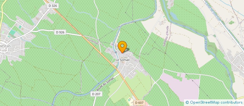 localisation de l'entreprise MADAME MARTINE DE BRUYNE  GINESTAS