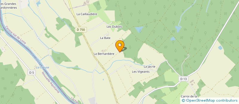 localisation de l'entreprise MADAME MARTINE DE CROUY-CHANEL  BARROU