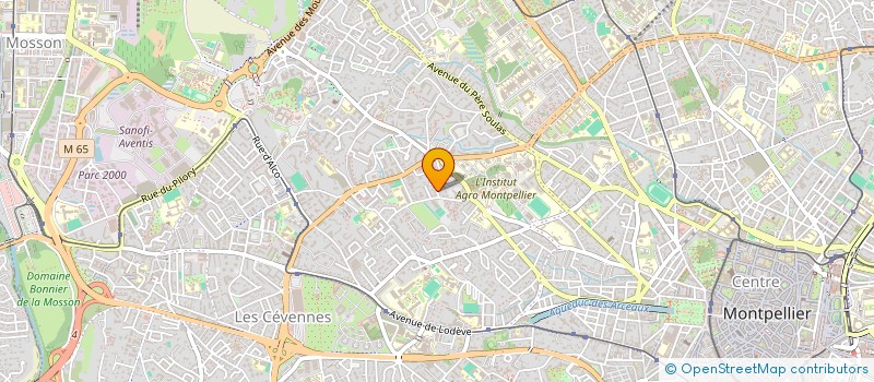 localisation de l'entreprise MADAME MARTINE DE THOISY à MONTPELLIER