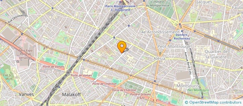 localisation de l'entreprise MADAME MARTINE DE VIGAN  PARIS