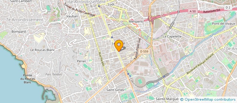 localisation de l'entreprise MADAME MARTINE DEGIOANNI à MARSEILLE