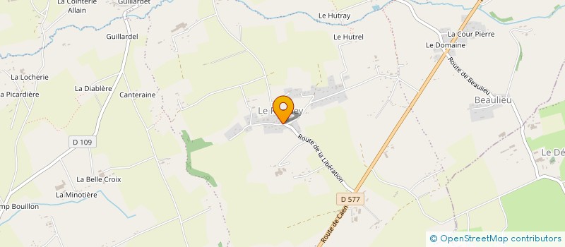 localisation de l'entreprise MADAME MARTINE DELACROIX à SOULEUVRE EN BOCAGE
