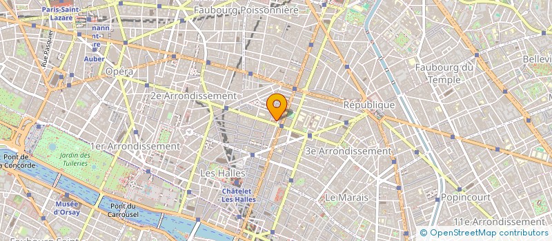 localisation de l'entreprise MADAME MARTINE DELATTRE  PARIS