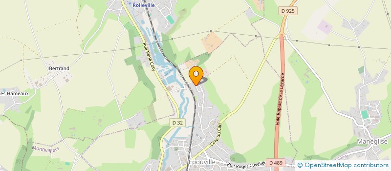 localisation de l'entreprise MADAME MARTINE DELAUNAY  EPOUVILLE