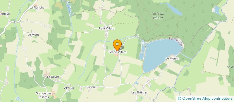 localisation de l'entreprise MADAME MARTINE DELLEAUX  LESCHEROUX