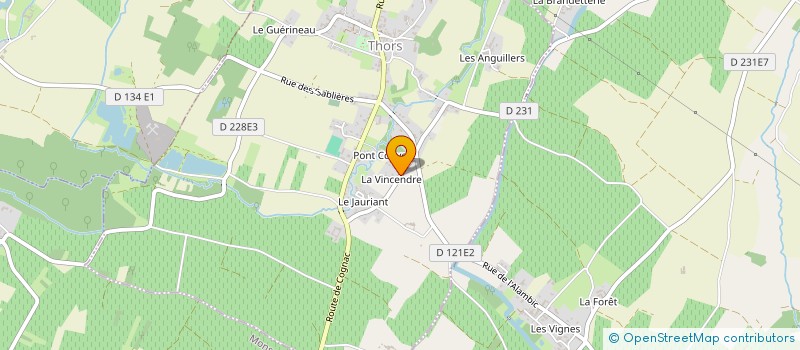 localisation de l'entreprise MADAME MARTINE DELOMME à THORS
