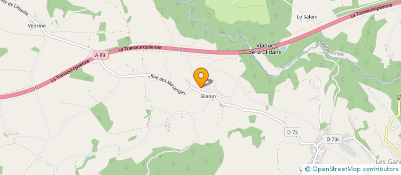 localisation de l'entreprise MADAME MARTINE DELY  MESSEIX