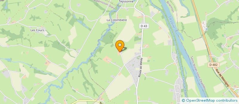 localisation de l'entreprise MADAME MARTINE DEPOUX  BRIENNON