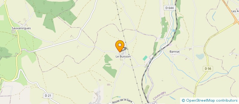 localisation de l'entreprise MADAME MARTINE DESCHAMPS  ALLY