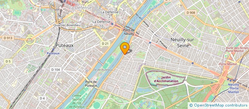 localisation de l'entreprise MADAME MARTINE DESCHILDRE à NEUILLY-SUR-SEINE